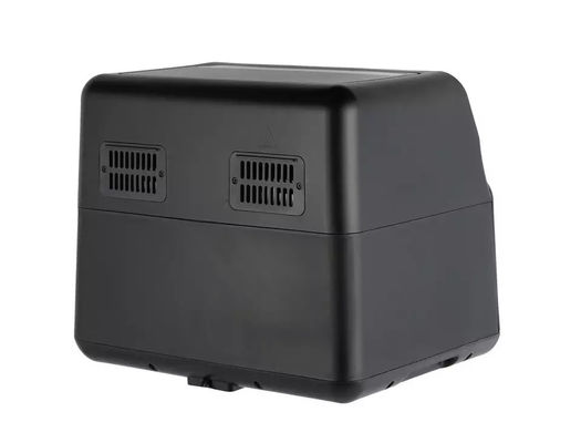 8L 1700W Twin Basket Visible Oven Electric Hot Air Fryer Kapasitas Ekstra Besar