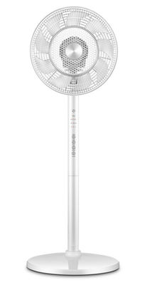 ODM Dual Blade Floor Standing Kipas Listrik 16 Inch Pedestal Fan Dengan Remote 2035CFMs